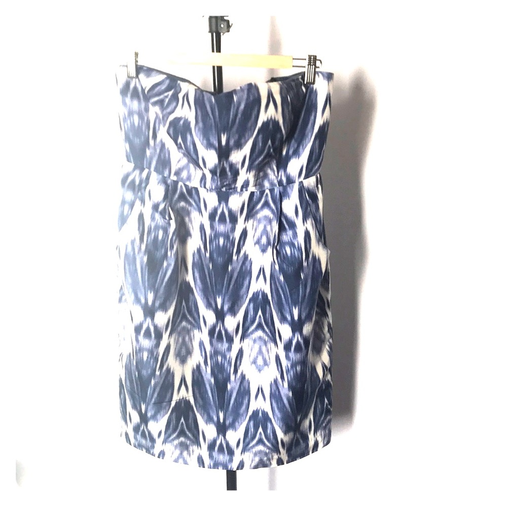 JCrew Collection Strapless Silk Dress